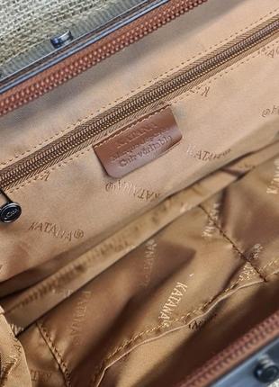 Кожаный саквояж katana