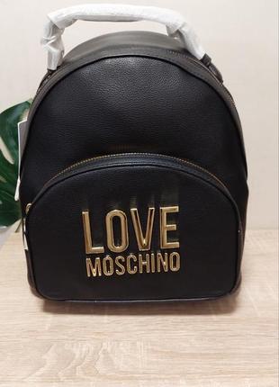 Рюкзак вмісткий moschino оригинал оригінал5 фото