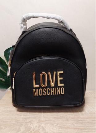 Рюкзак вмісткий moschino оригинал оригінал3 фото