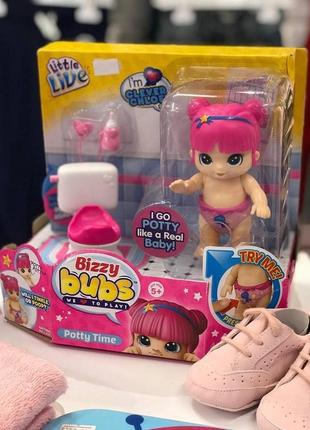 Интерактивная кукла little live bizzy bubs season baby playset