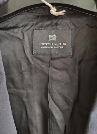 Мужской жакет пиджак на подкладке scotch & soda amsterdam couture10 фото