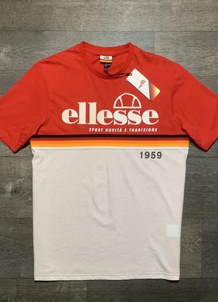 Ellesse big logo multicolor футболка new!