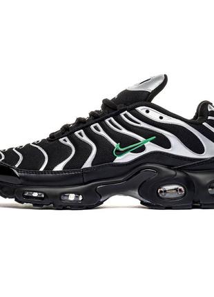 Новинка модни  кросивки nike air max tn silver green  (топови )