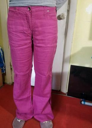 Джинсы armani лен.