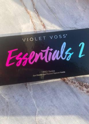 Палетка тіней essentials 2 від violet voss