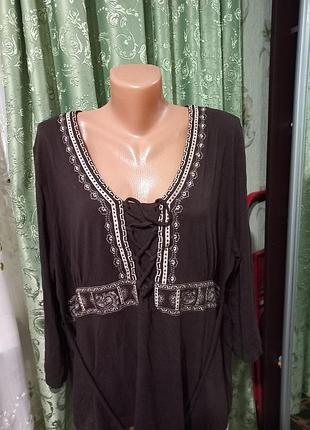 Блуза великого розміру etam