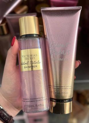 Шиммерные спреи миста victoria’s secret