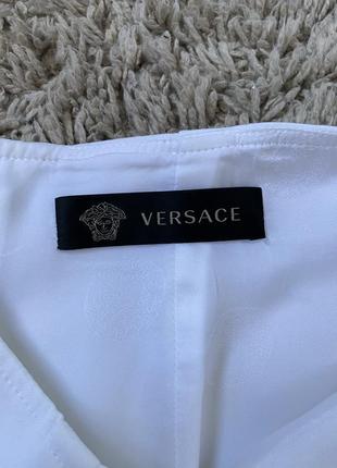 Versace оригинал итальялия белая юбка-карандаш10 фото