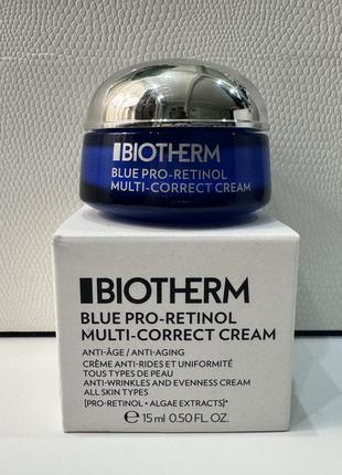 Крем для обличчя biotherm blue therapy pro-retinol, 15 мл.1 фото