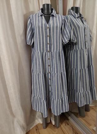 Ярусное платье 👗 рубашка