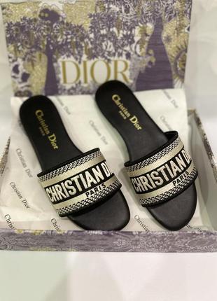 Шльопки christian dior