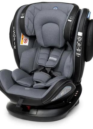 Автокресло детское evolution, группа 0+/1-2-3, isofix, поворот 360, me1045royaldarkg