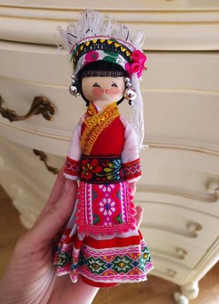 Інтер"єрна лялька статуетка фігурка в народному костюмі етно стиль1 фото