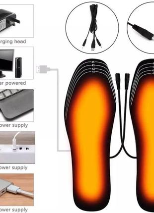 Стельки с подогревом от павербанка долговечные влагостойкие стельки с регулируемой температурой.3 фото