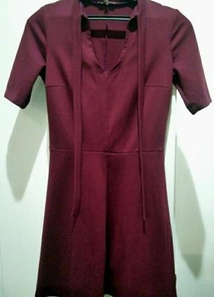 Платье з завязками саzual-шик2 фото