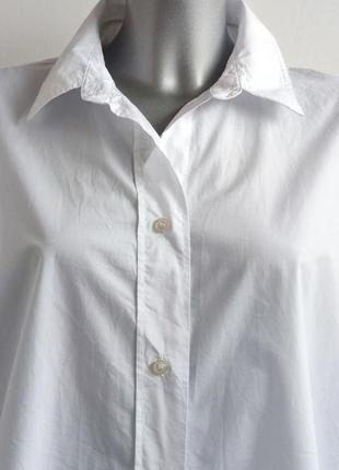 Сорочка h&m із 100% бавовни білого кольору.9 фото