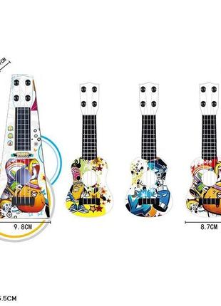 Іграшка дитяча гітара 3 кольори мікс, s-b12