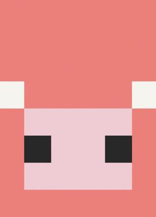 Картина за номерами свинка art craft 30*30см, 15016-ac