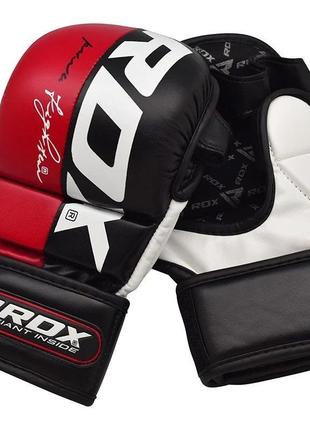 Оригінальні рукавички для мма rdx grappling glove rex t6 plus