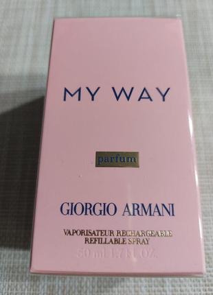 Парфуми для жінок giorgio armani my way le parfum 50 ml2 фото