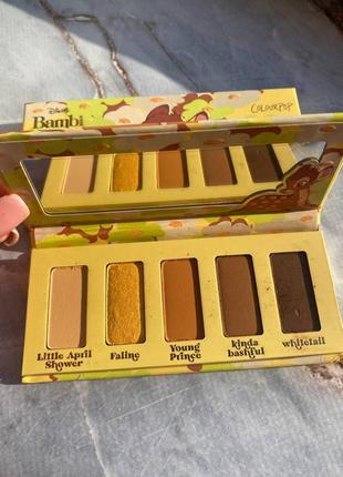 Палетка тіней bambi від colourpop2 фото