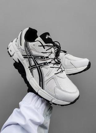 Демисезон мужские кроссовки asics gel-kahana 8 gore-tex white