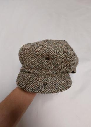 Кепка жиганка harris tweed 8 piece baker boy flat cap4 фото