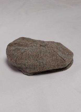 Кепка жиганка harris tweed 8 piece baker boy flat cap2 фото