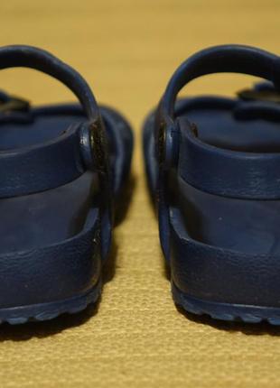 Темно-синие ортопедические фирменные босоножки birkenstock германия 27 р9 фото