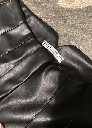 Штани з еко шкіри