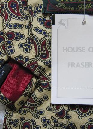 Галстук шелковый house of fraser новый