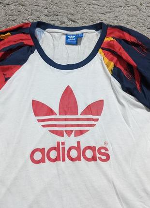 Классная и эксклюзивная футболка adidas originals, size m(uk14), состояние отличное3 фото