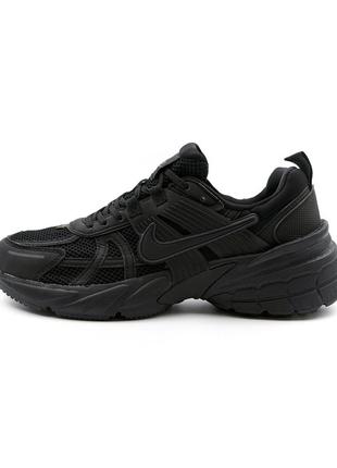 Чоловічі спортивні чорні кросівки в стилі nike runtekk 🆕 легкі найк в сітку