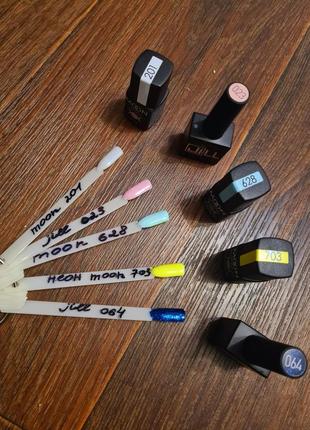 Гель лаки moon і jill.