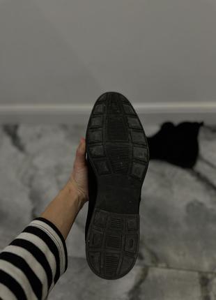 Высокие ботинки демисезонные замшевые оксфорд giardini3 фото