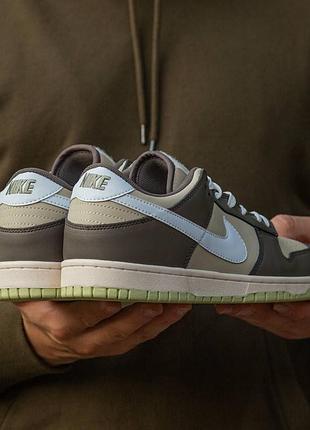Демисезон мужские кроссовки nike roshe run air mags price ranges for sale beige brown green patch натур.кожа4 фото