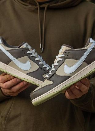Демисезон мужские кроссовки nike roshe run air mags price ranges for sale beige brown green patch натур.кожа7 фото