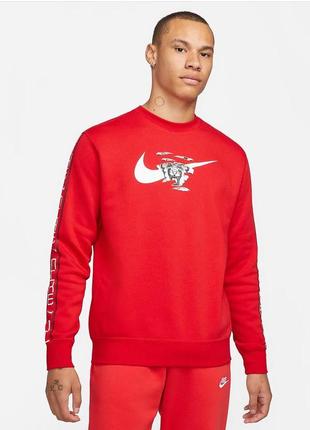 Оригинальный мужской свитшот nike «fleece crew»