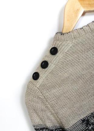 Armani jeans женский шерстяной свитер оригинальный размер m