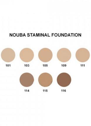 Тональная основа nouba staminal foundation 1054 фото