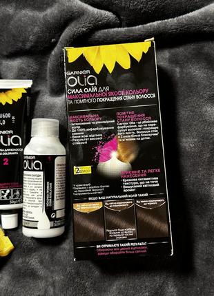 Стійка крем-фарба без аміаку garnier olia