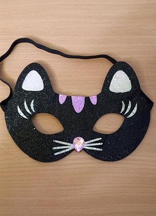 Маска кошки карнавальная