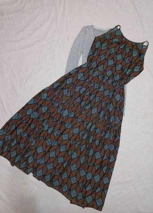 Платье сарафан с принтом calliope m