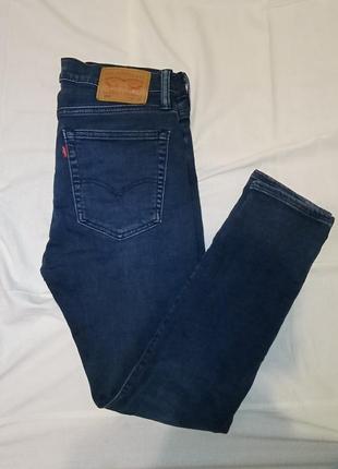 Джинсы levi's 519 размер w 32 l 30 в синем цвете1 фото