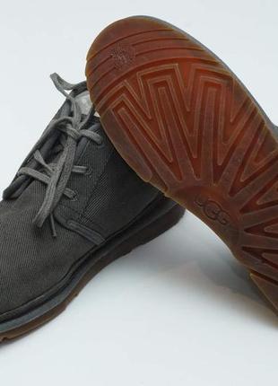 Чоловічі черевики ugg сірого кольору5 фото