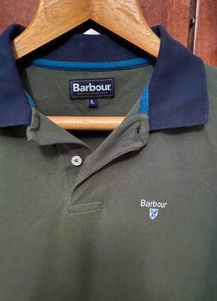 Мужское поло от barbour