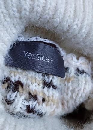 Батал,оверсайз! мягкий и пушистый свитер в стиле бохо,60-66разм,yessica6 фото