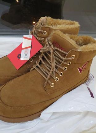 Мужские ботинки foco virginia tech hokies brown high top 42-размер из сша новые