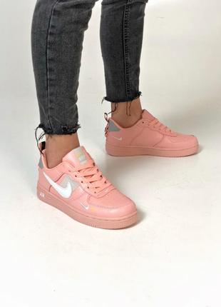 🔥кроссовки nike air force pink кросівки10 фото