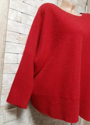 Свободный свитер из шерсти и кашемира5 фото